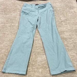 TALBOTS heritage boot cut dusty blue pants